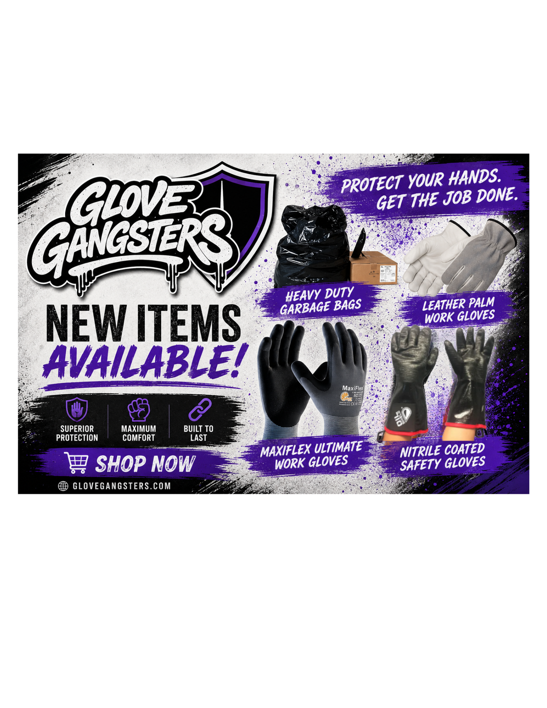 New Arrivals at Glove Gangsters
