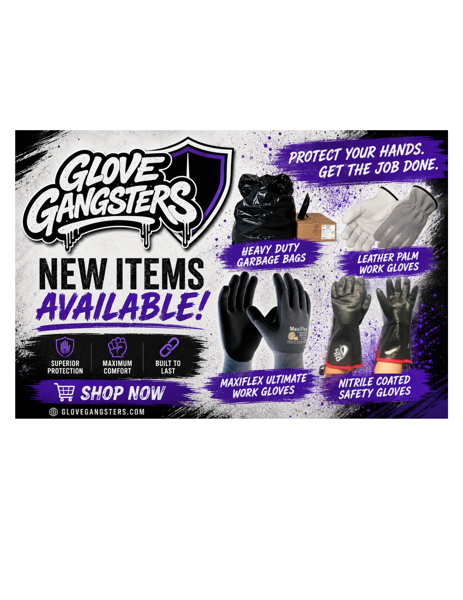 New Arrivals at Glove Gangsters