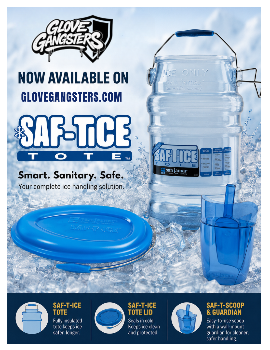 Meet the New Saf-T-Ice® Collection: Safer Ice Handling Starts Here