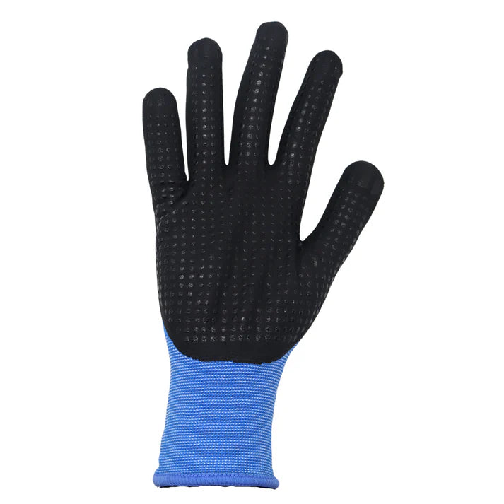 PowerTouch TA306 Nitrile Grip Gloves – 13 Gauge Knit, PVC Dots