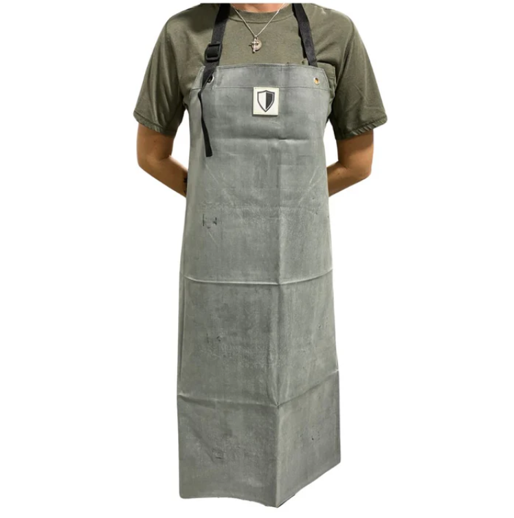 Oil Shield® Hycar, Black Nitrile Rubber Apron Mid-Weight 42",