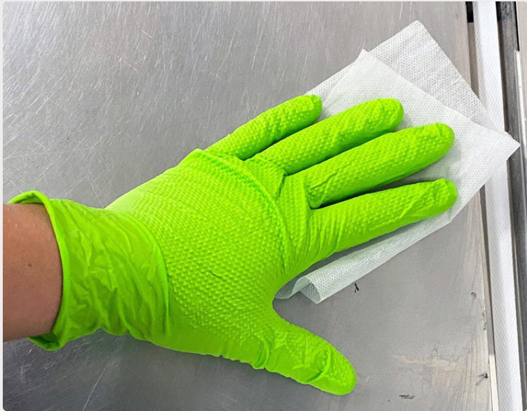 The Green Diesel®, Powder Free Nitrile Disposable Gloves, 8 Mil