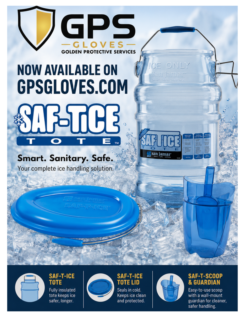 SAFE-T-TOTE Ice Tote